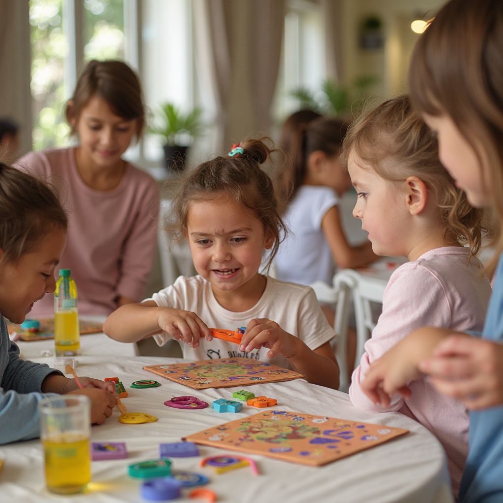 Age-appropriate party activities