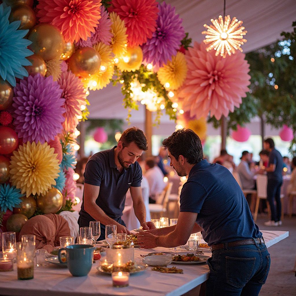 Event setup and decoration