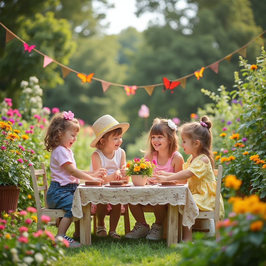 Garden party celebration